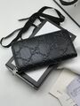 Клатч мужской Gucci мужской кожа черный 26212-4
