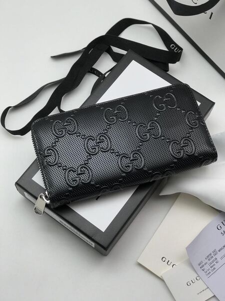 Клатч мужской Gucci мужской кожа черный 26212-4