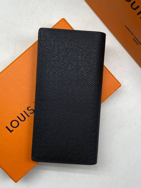 Мужской портмоне Louis Vuitton мужской кожа черный 174417
