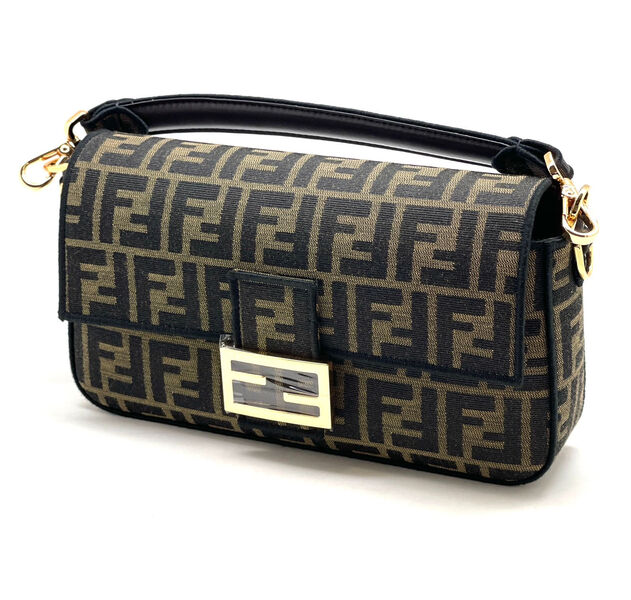 Сумка Fendi Baguette женский текстиль 97626-8