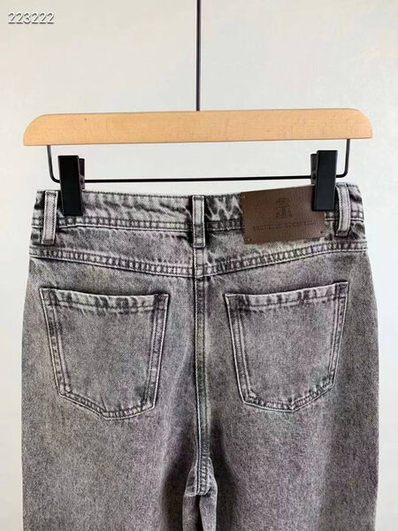 Джинсы Brunello Cucinelli женский джинса графитовый 156389-8