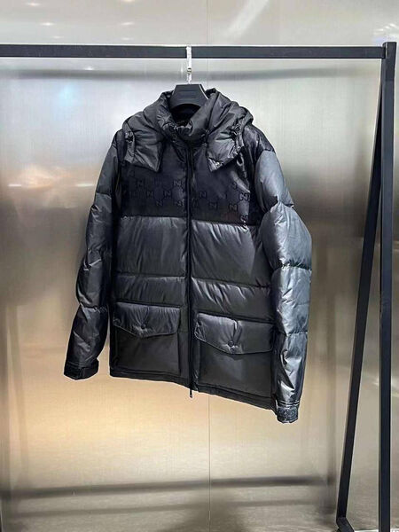 Мужской пуховик Gucci мужской черный 167338-7