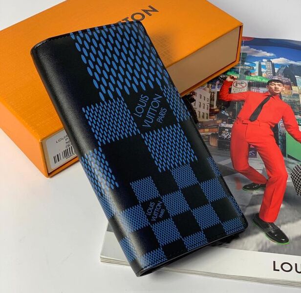 Портмоне мужской Louis Vuitton мужской канва синий 61953