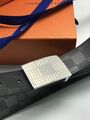 Ремень мужской Louis Vuitton мужской графитовый 63751-3