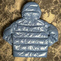 Мужской пуховик Moncler мужской бирюзовый 171390-4