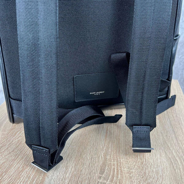 Рюкзак Saint Laurent женский кожа черный 143003-3