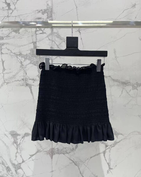Юбка Saint Laurent женский черный 181900-2