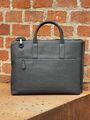 Мужской портфель Burberry мужской кожа черный 52111-2