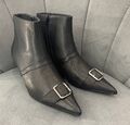 Ботильоны Maison Margiela женский кожа черный 129458-1