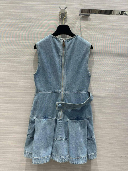 Платье Louis Vuitton женский болотный 146022-3