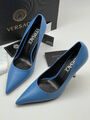 Туфли Versace женский кожа бирюзовый 97428-3