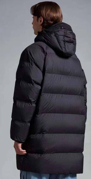 Мужской пуховик Moncler мужской черный 163262-2