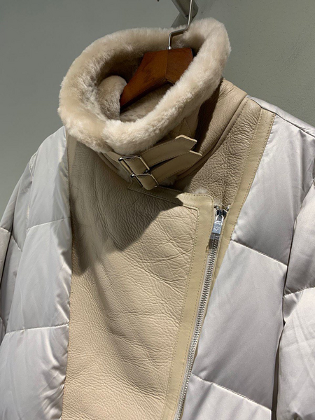 Пуховик Loro Piana женский графитовый 62829-5