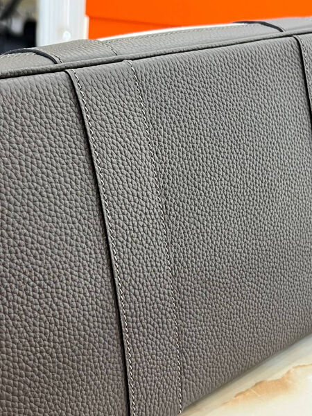 Сумка Hermès женский кожа графитовый 155342-5