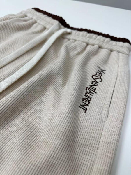 Брюки Saint Laurent женский графитовый 126641-2