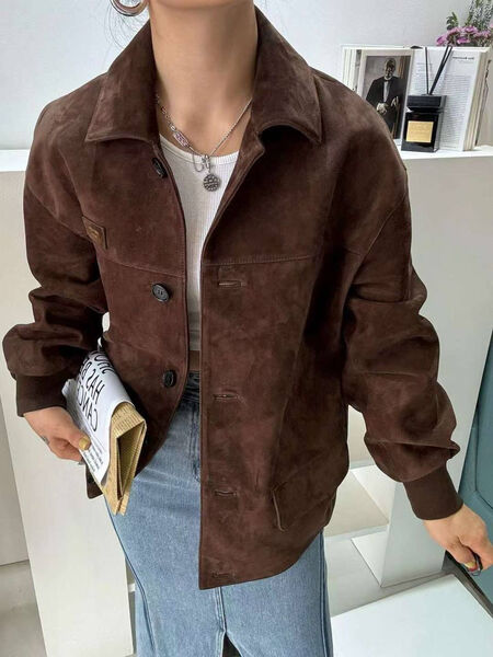 Куртка Prada женский замша 162070-3