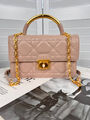 Сумка Christian Dior женский кожа бежевый 155095-2