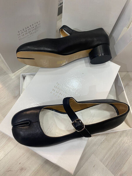 Туфли Maison Margiela женский кожа черный 121740-3