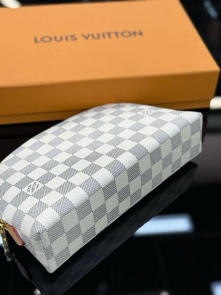 Косметичка Louis Vuitton женский канва графитовый 139710-4