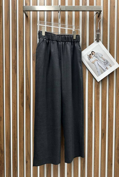 Брюки Brunello Cucinelli женский графитовый 181208-2