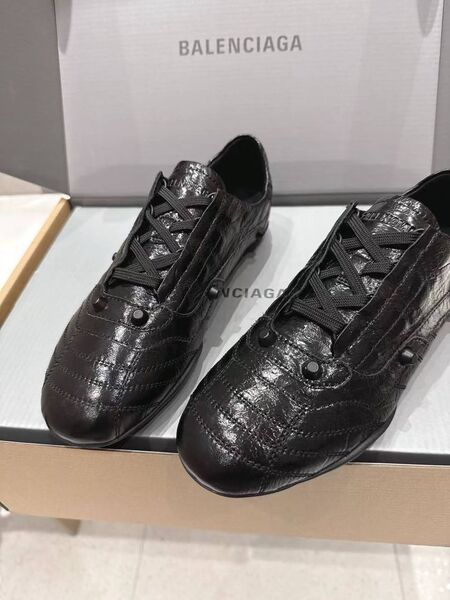 Женские кеды Balenciaga женский кожа черный s3625693-1-3