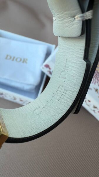 Браслет Dior женский кожа белый l3227396-1-2