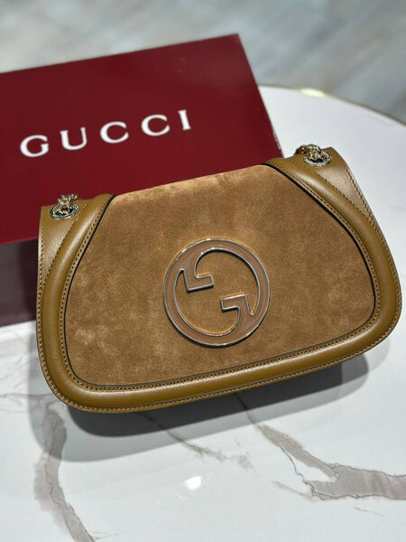 Сумка Gucci женский замша 176144-2