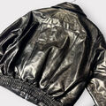 Куртка Saint Laurent женский кожа черный 159649-2