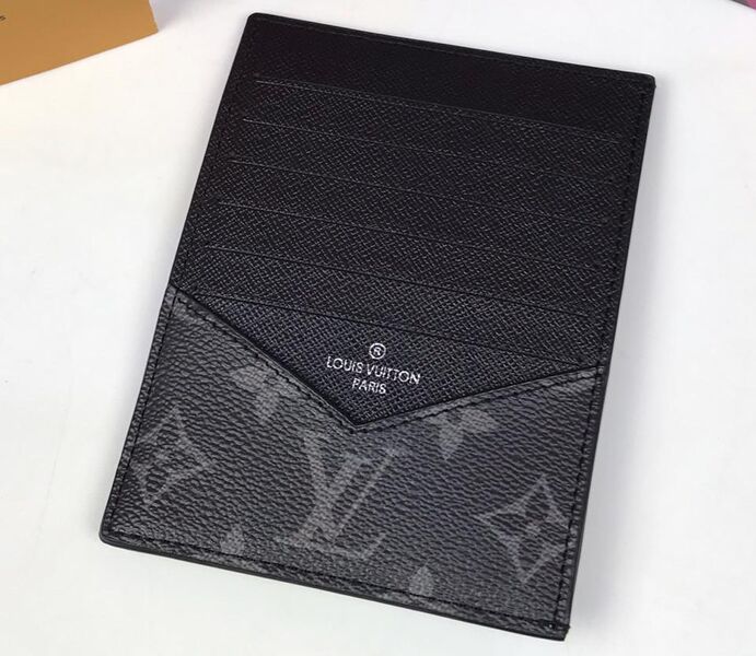 Визитница Louis Vuitton женский канва графитовый 15993