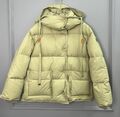Пуховик Moncler женский горчичный 128856-1