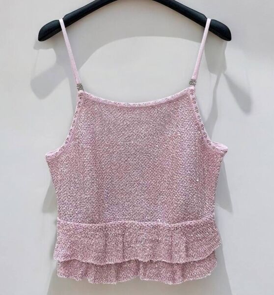 Топ Chanel женский розовый 184208