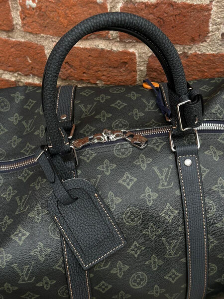 Дорожная сумка Louis Vuitton мужской канва черный 121553-5