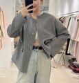 Пиджак Hermès женский темно-серый 158911