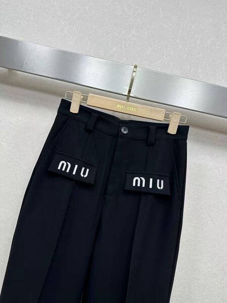 Брюки Miu Miu женский черный 178806-4