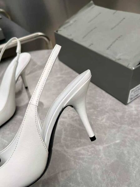 Женские туфли Balenciaga женский кожа белый w3372700-1-3