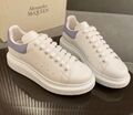 Мужские кеды Alexander McQueen мужской кожа белый 149829-1