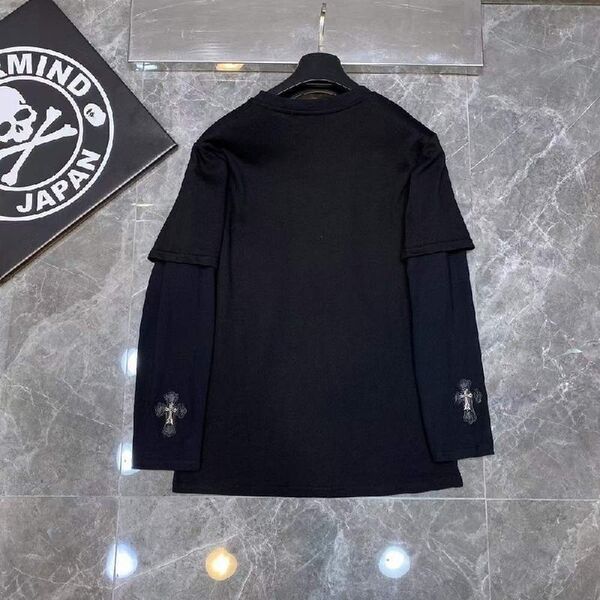 Лонгслив Chrome Hearts мужской черный e8039713-1-2