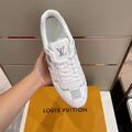 Мужские кроссовки Louis Vuitton Run Away мужской кожа белый k3602053-1-6