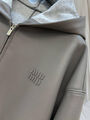 Куртка Miu Miu женский кожа графитовый 195048-4
