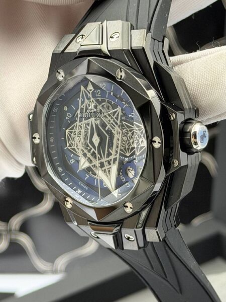 Мужские часы Hublot мужской черный i2285465-1-6