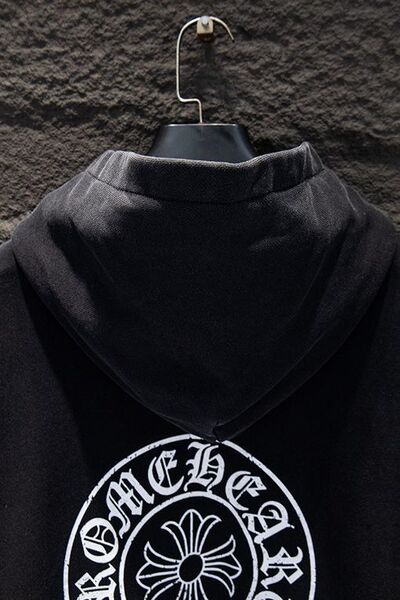 Мужское зип-худи Chrome Hearts мужской черный l9474800-1-7