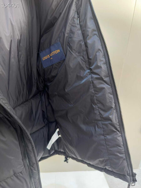 Мужской пуховик Louis Vuitton мужской черный 167564-14