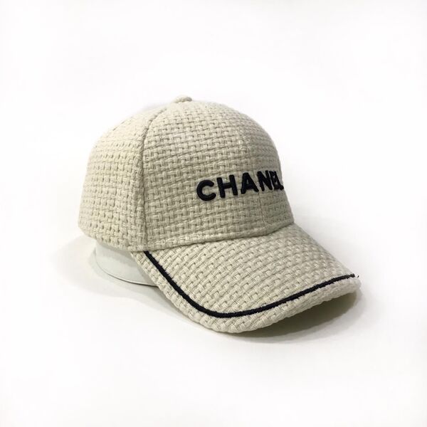 Кепка Chanel женский бежевый 25932-2