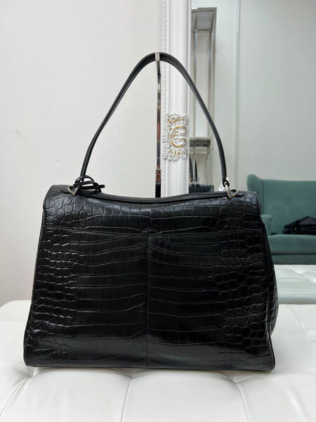 Сумка Balenciaga Rodeo женский кожа черный 152934-2
