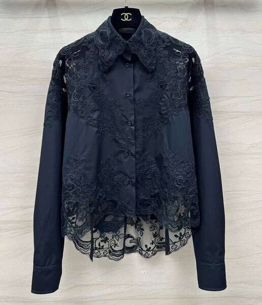 Рубашка Ermanno Scervino женский черный 155094