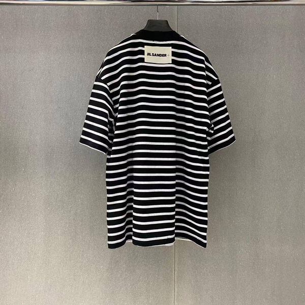 Мужская футболка Jil Sander мужской черный 180702-5