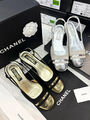 Туфли Chanel женский замша черный 137959-2