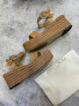 Босоножки Jimmy Choo женский замша бежевый 109195-3