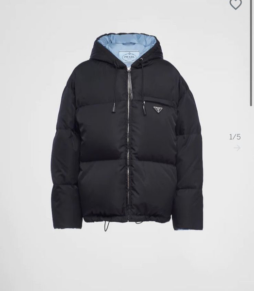 Пуховик Prada женский черный 95995-2