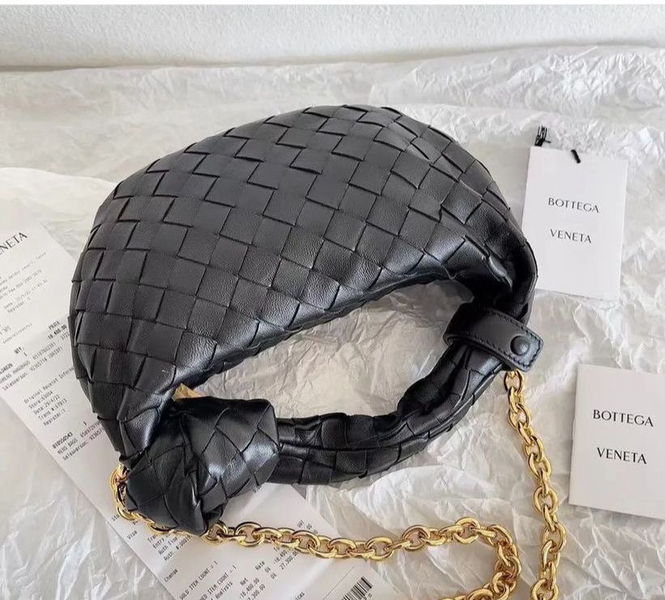 Сумка Bottega Veneta женский кожа черный 72699